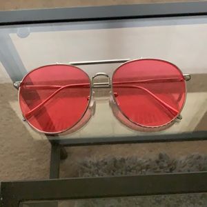 Red sunglasses